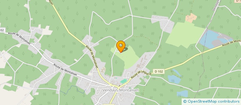 localisation de l'entreprise MADAME CATHERINE SIREIX  VENDAYS-MONTALIVET