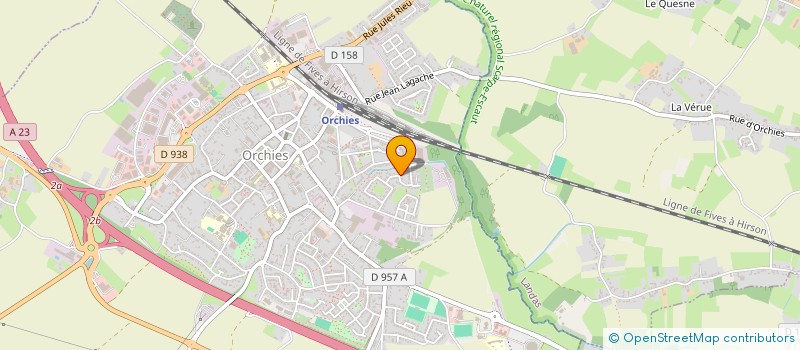 localisation de l'entreprise MADAME CATHERINE SOISSONS  MEURCHIN