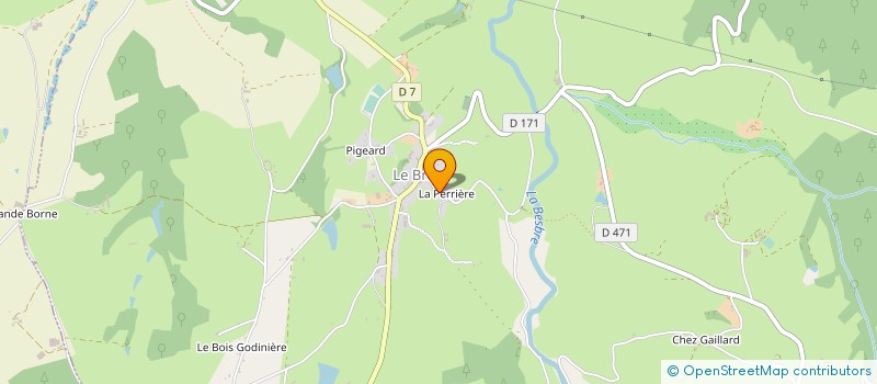 localisation de l'entreprise MADAME CATHERINE SOKOLOWSKI  LE BREUIL