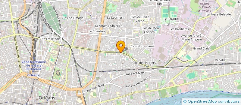 localisation de l'entreprise MADAME CATHERINE SOSIEWICZ  ORLEANS