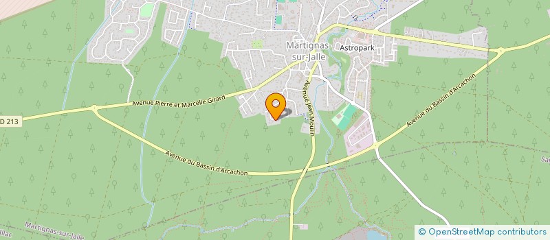 localisation de l'entreprise MADAME CATHERINE SOUBIROUS  MARTIGNAS-SUR-JALLE