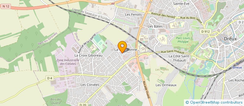 localisation de l'entreprise MADAME CATHERINE SOUICI à VERNOUILLET
