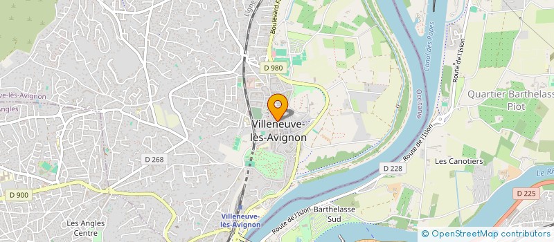 localisation de l'entreprise MADAME CATHERINE SOULET  VILLENEUVE-LES-AVIGNON