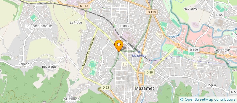 localisation de l'entreprise MADAME CATHERINE SOULIER à AUSSILLON