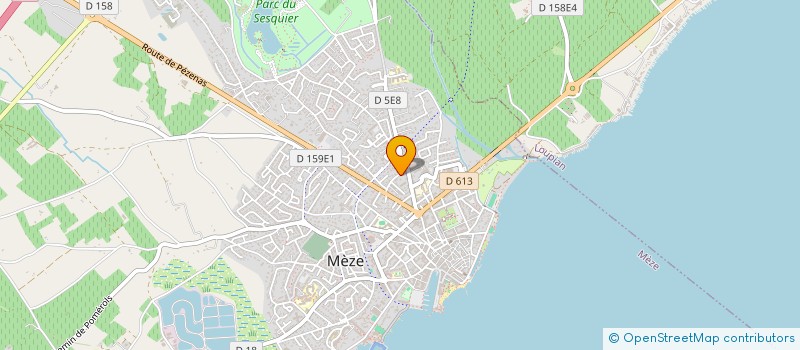 localisation de l'entreprise MADAME CATHERINE SOURJAS à MEZE