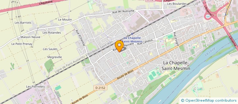 localisation de l'entreprise MADAME CATHERINE SOURNAC à LA CHAPELLE-SAINT-MESMIN