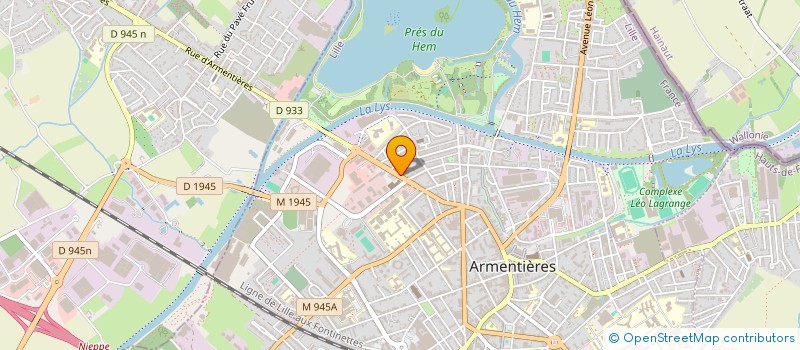 localisation de l'entreprise MADAME CATHERINE SPECKENS à ARMENTIERES