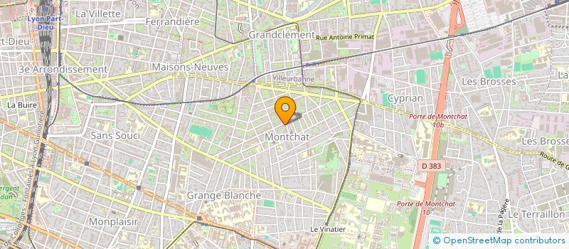 localisation de l'entreprise MADAME CATHERINE STJEPOVIC  LYON