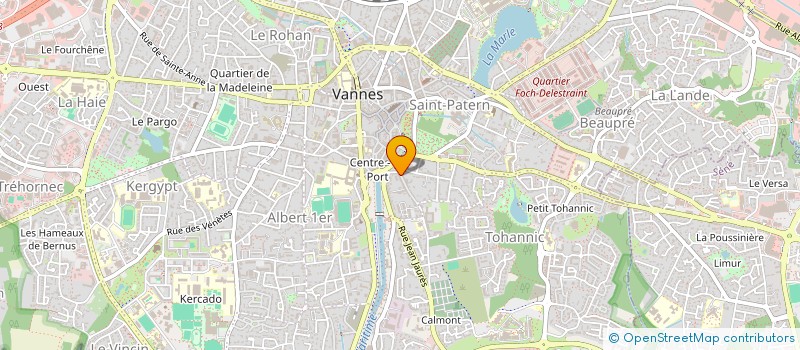 localisation de l'entreprise MADAME CATHERINE TAIEB  VANNES