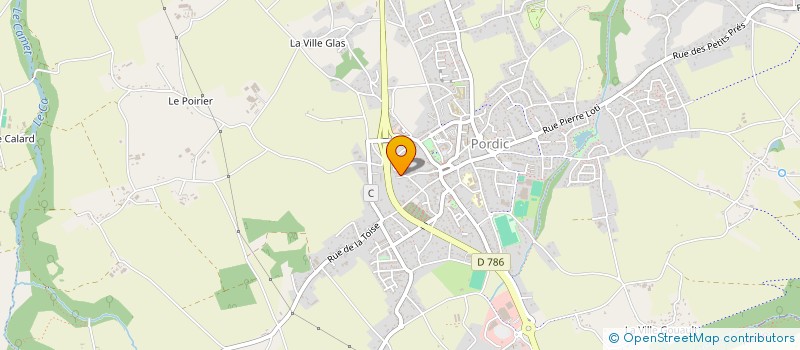 localisation de l'entreprise MADAME CATHERINE TAILLEFER  PORDIC