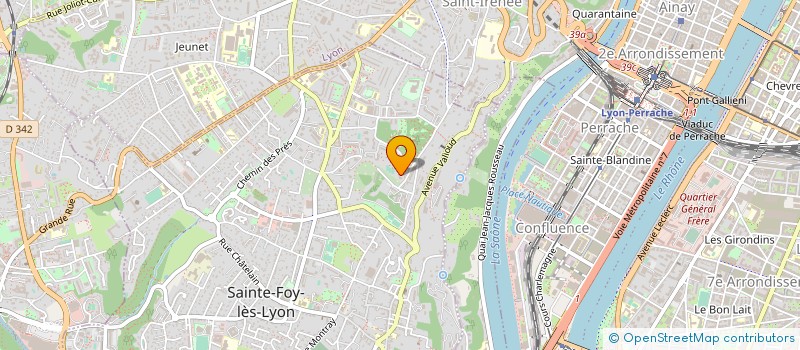 localisation de l'entreprise MADAME CATHERINE TALLARON à SAINTE-FOY-LES-LYON