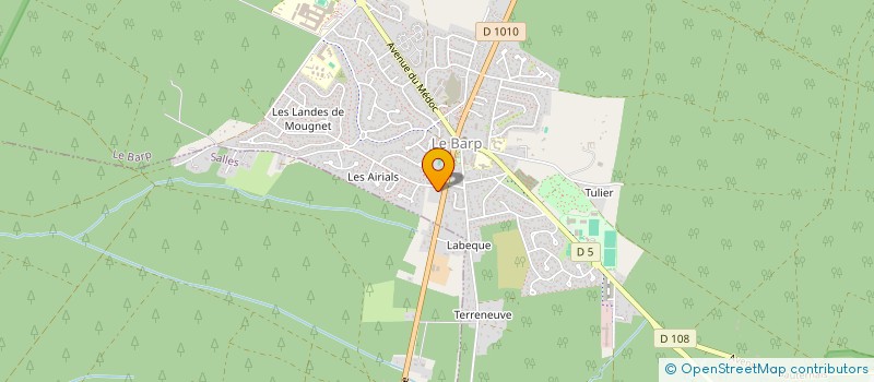 localisation de l'entreprise MADAME CATHERINE TAQUET à LE BARP