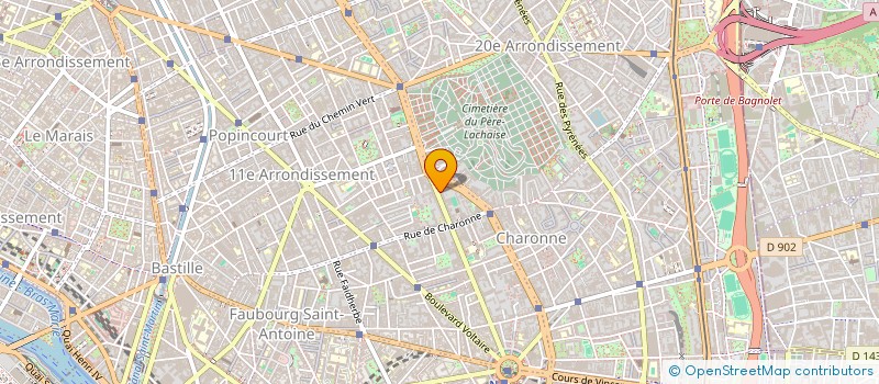 localisation de l'entreprise MADAME CATHERINE TARDIF  PARIS