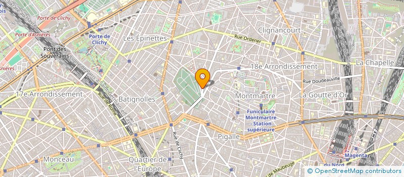 localisation de l'entreprise MADAME CATHERINE TARET  PARIS