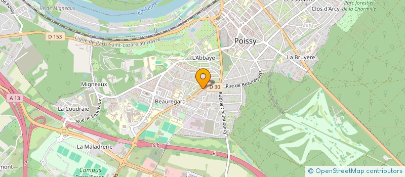 localisation de l'entreprise MADAME CATHERINE TEANOR  LE MOLAY-LITTRY