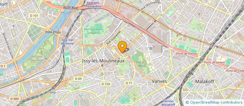 localisation de l'entreprise MADAME CATHERINE TESICH à ISSY-LES-MOULINEAUX