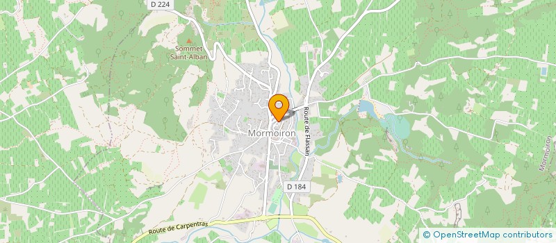 localisation de l'entreprise MADAME CATHERINE TESSERON à MORMOIRON