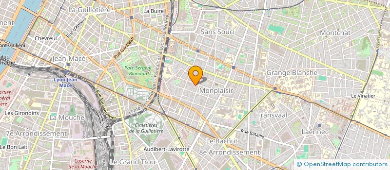 localisation de l'entreprise MADAME CATHERINE TETE  LYON