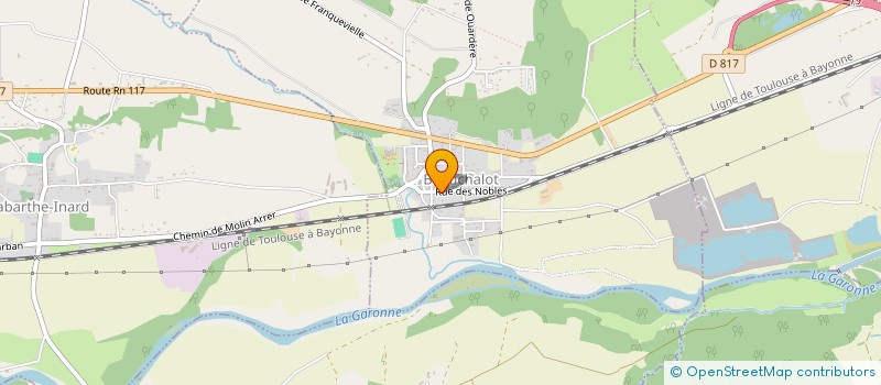 localisation de l'entreprise MADAME CATHERINE TETE  BOUSSENS