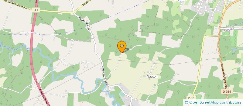 localisation de l'entreprise MADAME CATHERINE TEYCHENNE  PUJO-LE-PLAN