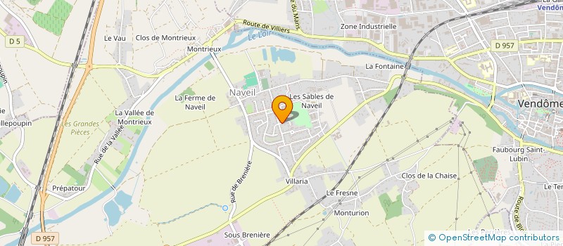 localisation de l'entreprise MADAME CATHERINE THEVENIN à NAVEIL