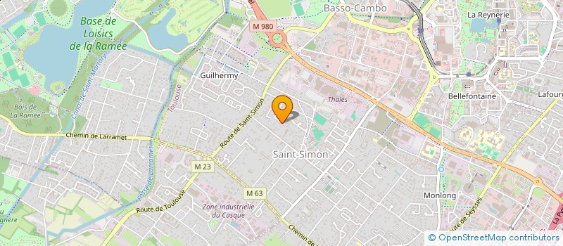 localisation de l'entreprise MADAME CATHERINE THIBAU à TOULOUSE