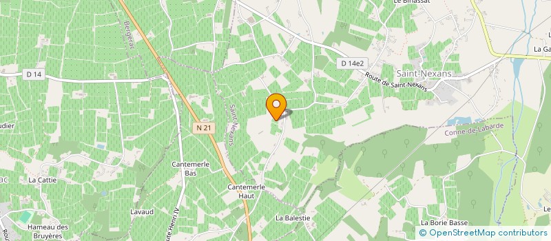 localisation de l'entreprise MADAME CATHERINE THIEFFRY à SAINT-NEXANS