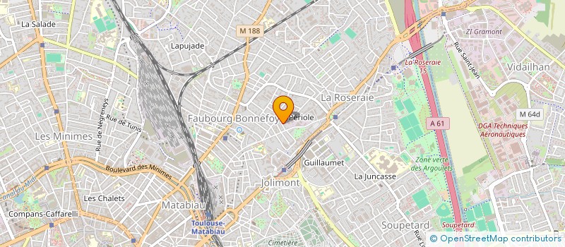localisation de l'entreprise MADAME CATHERINE THIRY à TOULOUSE