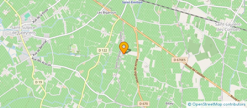 localisation de l'entreprise MADAME CATHERINE THOILLIEZ  SAINT-SULPICE-DE-FALEYRENS