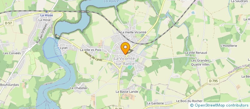 localisation de l'entreprise MADAME CATHERINE THOMAS  SAINT-HELEN