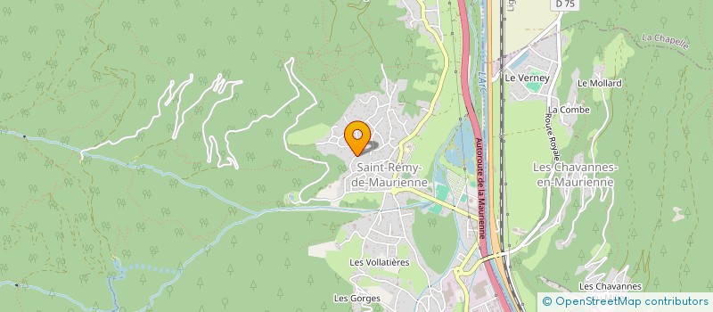 localisation de l'entreprise MADAME CATHERINE THOMAS à SAINT-REMY-DE-MAURIENNE