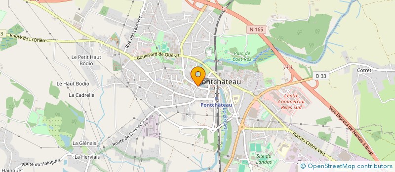 localisation de l'entreprise MADAME CATHERINE THOMAS à PONTCHATEAU