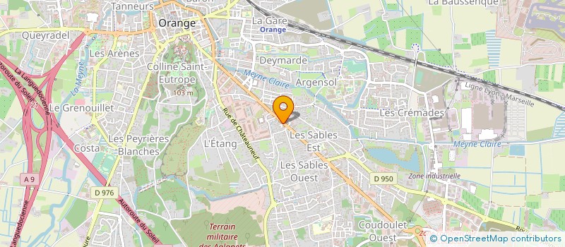 localisation de l'entreprise MADAME CATHERINE THULEAU  ORANGE