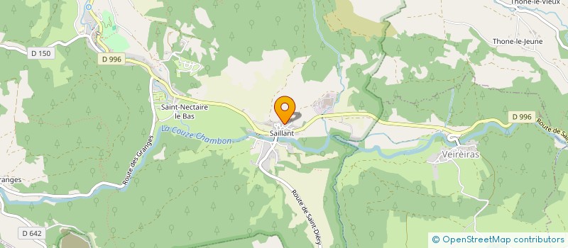 localisation de l'entreprise MADAME CATHERINE THUMANN  SAINT-NECTAIRE