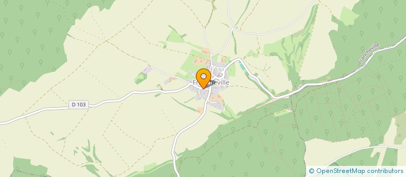 localisation de l'entreprise MADAME CATHERINE TISSERAND  FRANCHEVILLE