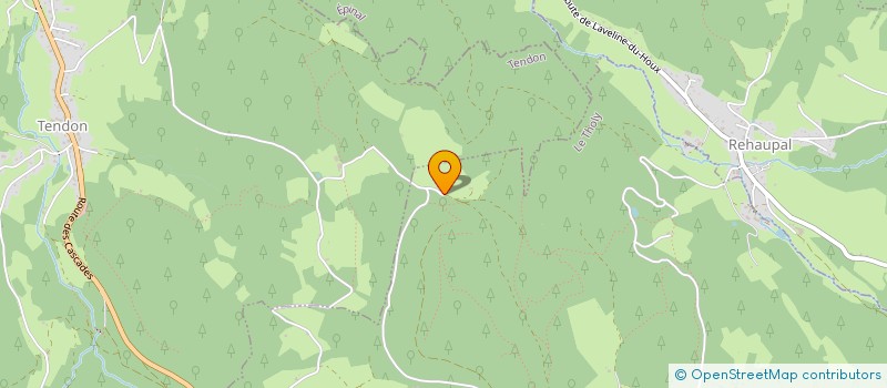 localisation de l'entreprise MADAME CATHERINE TISSERANT  LE THOLY