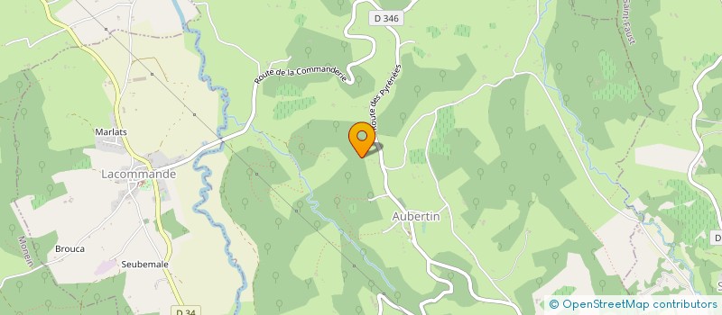 localisation de l'entreprise MADAME CATHERINE TISSIER  AUBERTIN