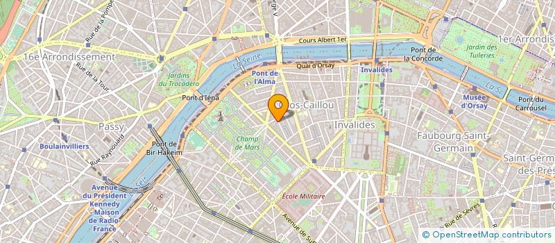 localisation de l'entreprise MADAME CATHERINE TOGNON  PARIS