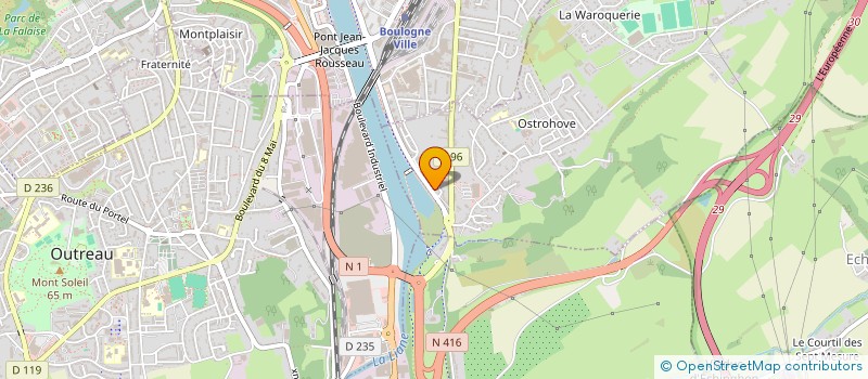 localisation de l'entreprise MADAME CATHERINE TOMAS à SAINT-MARTIN-BOULOGNE