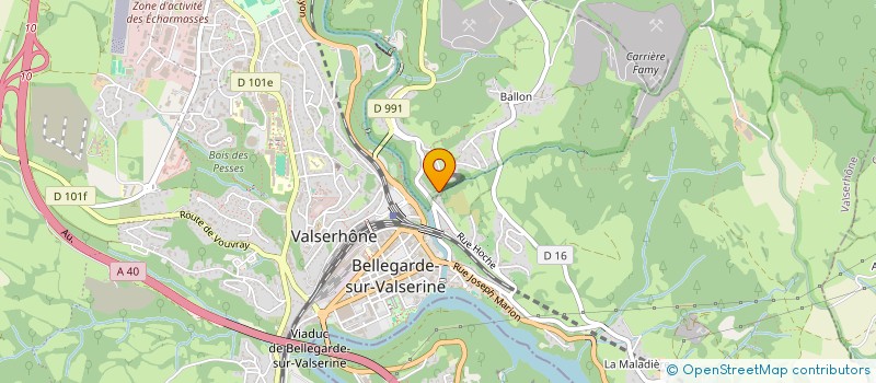 localisation de l'entreprise MADAME CATHERINE TORNATORE à VALSERHONE