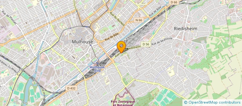 localisation de l'entreprise MADAME CATHERINE TOURNIER  MULHOUSE