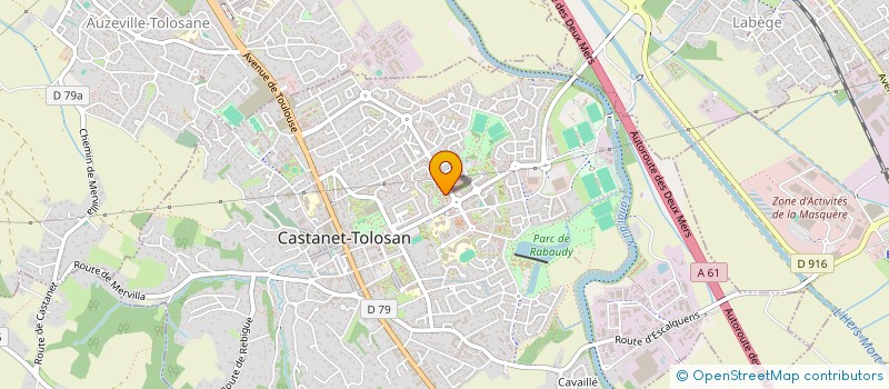 localisation de l'entreprise MADAME CATHERINE TRAN HUU AU à CASTANET-TOLOSAN