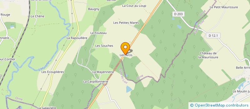 localisation de l'entreprise MADAME CATHERINE TRAVERS à SABLONS-SUR-HUISNE