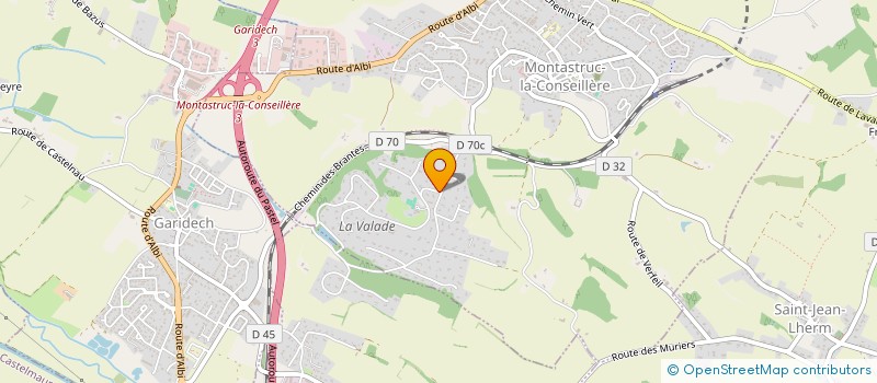 localisation de l'entreprise MADAME CATHERINE TREFEIL  MONTASTRUC-LA-CONSEILLERE