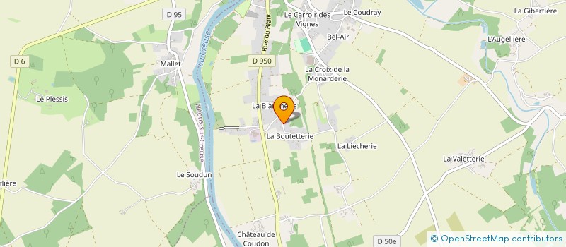 localisation de l'entreprise MADAME CATHERINE TREFOUX à TOURNON-SAINT-MARTIN