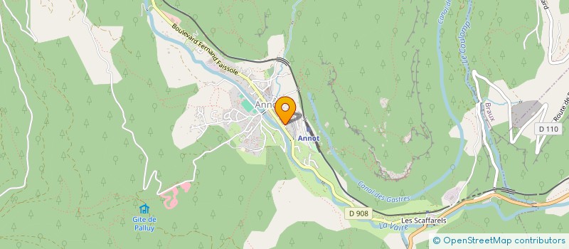 localisation de l'entreprise MADAME CATHERINE TREGER  ANNOT