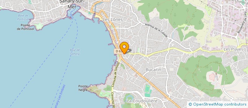 localisation de l'entreprise MADAME CATHERINE TRUSCELLI à SIX-FOURS-LES-PLAGES