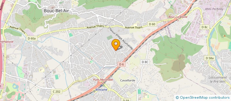 localisation de l'entreprise MADAME CATHERINE TURC à BOUC-BEL-AIR
