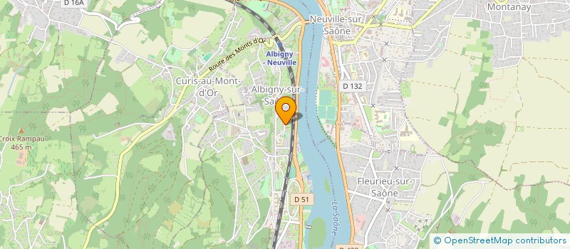 localisation de l'entreprise MADAME CATHERINE TURY  ALBIGNY-SUR-SAONE