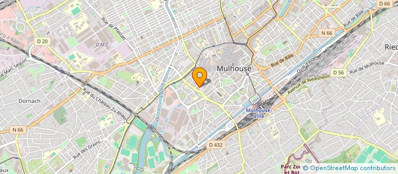 localisation de l'entreprise MADAME CATHERINE URY  MULHOUSE